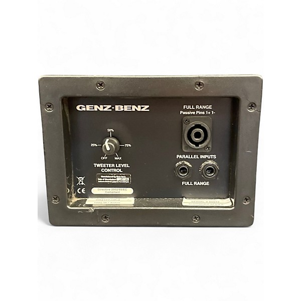 Used Genz Benz GB410T 4Ohm 4x10 Bass Cabinet