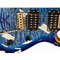 Used PRS Custom SE 24-08 Faded Blue Burst Solid Body Electric Guitar