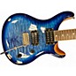Used PRS Custom SE 24-08 Faded Blue Burst Solid Body Electric Guitar