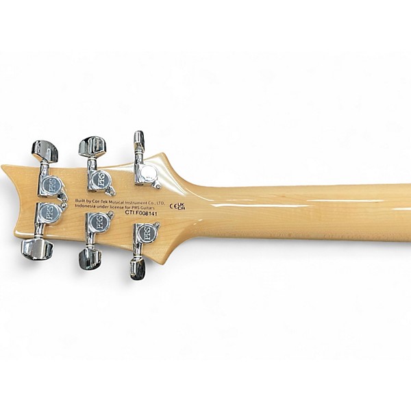 Used PRS Custom SE 24-08 Faded Blue Burst Solid Body Electric Guitar