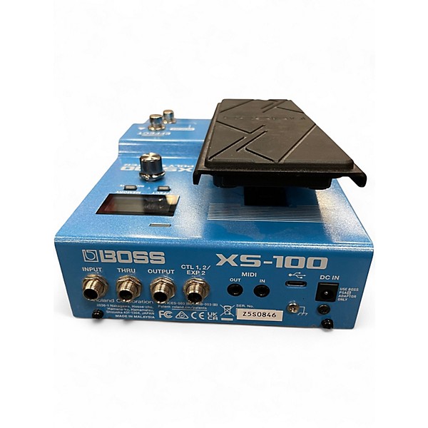 Used BOSS XS-100 POLY SHIFTER Effect Pedal