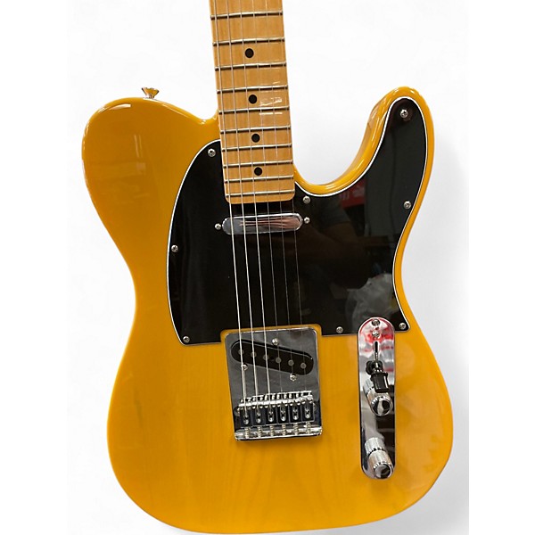 Used Fender Player II Telecaster Butterscotch Solid Body Electric Guitar