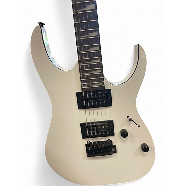 Used Ibanez GRG20Z Gio White Solid Body Electric Guitar