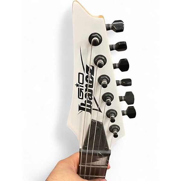 Used Ibanez GRG20Z Gio White Solid Body Electric Guitar