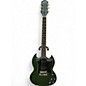 Used Epiphone Epiphone SG Classic Worn P90 Worn Inverness Green Solid Body Electric Guitar thumbnail