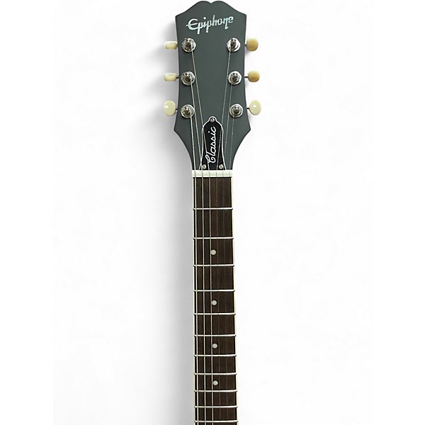 Used Epiphone Epiphone SG Classic Worn P90 Worn Inverness Green Solid Body Electric Guitar