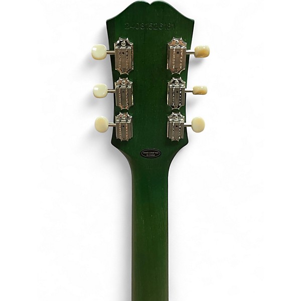 Used Epiphone Epiphone SG Classic Worn P90 Worn Inverness Green Solid Body Electric Guitar