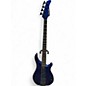 Used Fernandes FRB55 Metallic Blue Electric Bass Guitar thumbnail