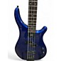 Used Fernandes FRB55 Metallic Blue Electric Bass Guitar