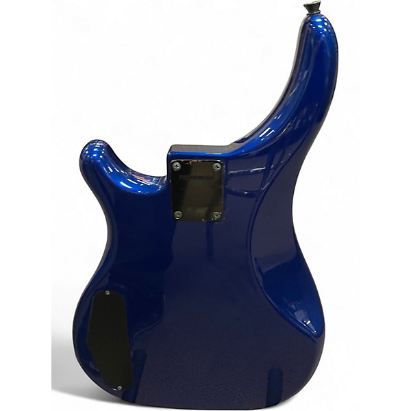 Used Fernandes FRB55 Metallic Blue Electric Bass Guitar