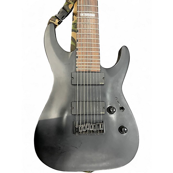 Used ESP LTD H308 Black Solid Body Electric Guitar