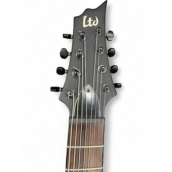Used ESP LTD H308 Black Solid Body Electric Guitar