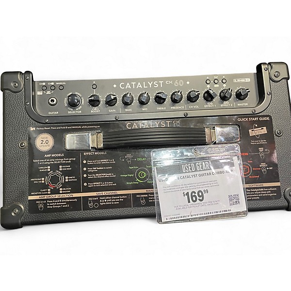 Used Line 6 catalyst Guitar Combo Amp
