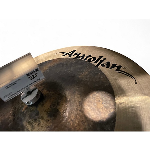 Used Anatolian  14in doublet Cymbal