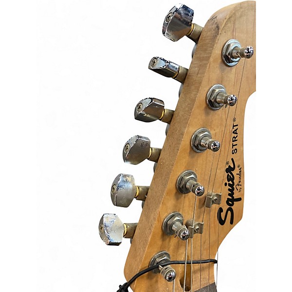 Used Squier Standard Stratocaster Burst Solid Body Electric Guitar