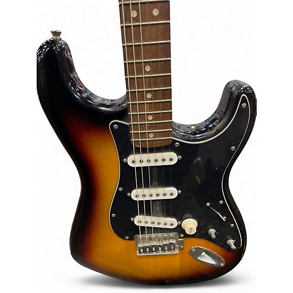 Used Squier Standard Stratocaster Burst Solid Body Electric Guitar