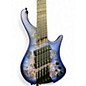 Used Ibanez EHB1505MS Blue Electric Bass Guitar