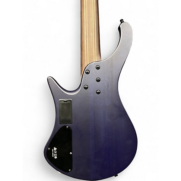Used Ibanez EHB1505MS Blue Electric Bass Guitar