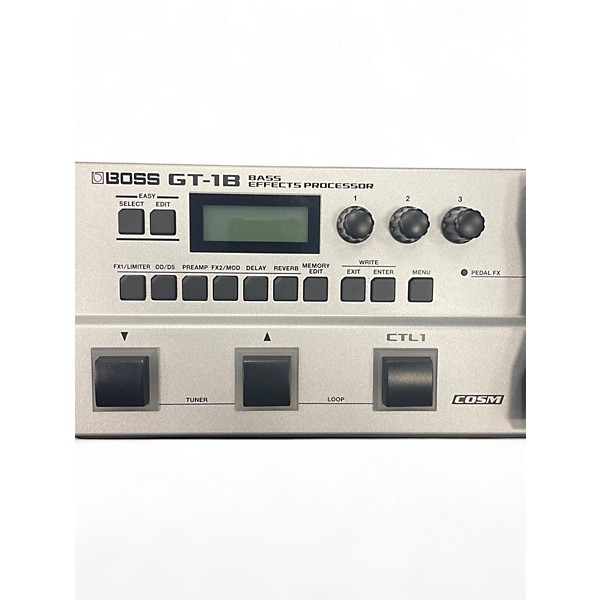 Used BOSS GT1B Bass Effect Pedal