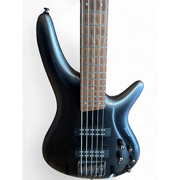 Used Ibanez SR305E Metallic Gray Electric Bass Guitar