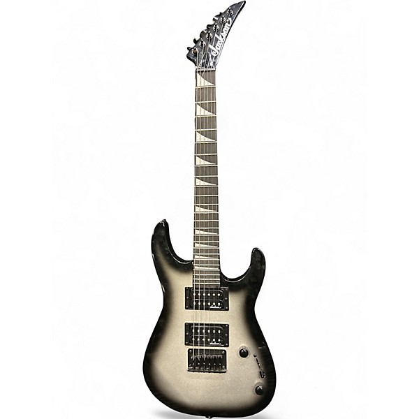 Used Jackson JS1X Minion Black and Silver Solid Body Electric Guitar