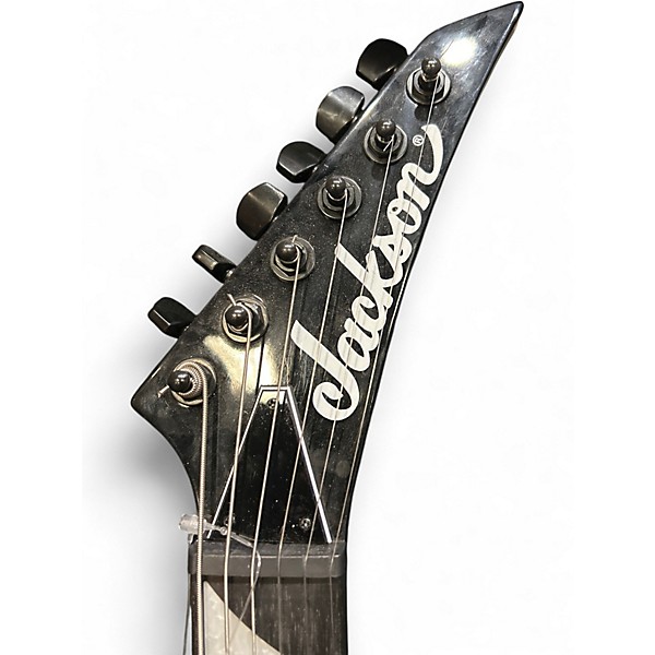 Used Jackson JS1X Minion Black and Silver Solid Body Electric Guitar