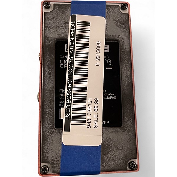 Used BOSS RC1 Loop Station Pedal