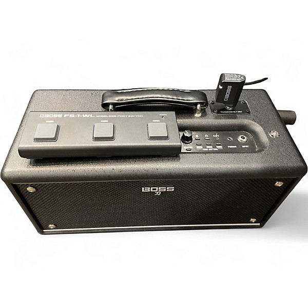 Used BOSS KATANA-AIR EX WITH FS-1-WL Battery Powered Amp