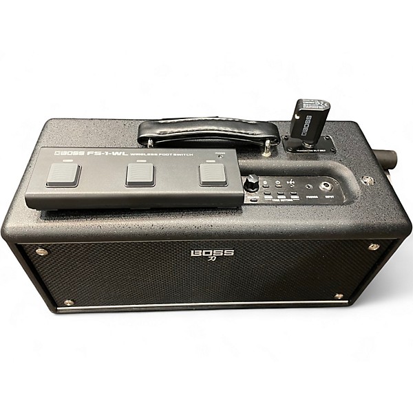 Used BOSS KATANA-AIR EX WITH FS-1-WL Battery Powered Amp