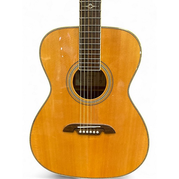Used Alvarez MF610EOM Natural Acoustic Guitar