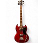 Used 2020 Gibson SG Standard Bass Cherry Electric Bass Guitar thumbnail