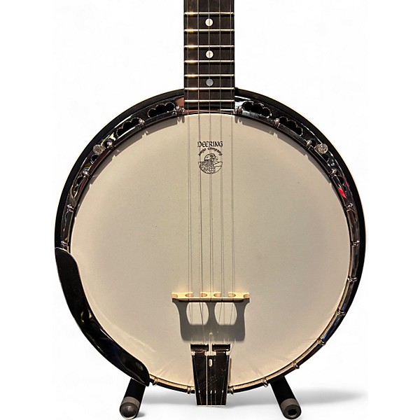 Used Deering Sierra 5 String Natural Banjo