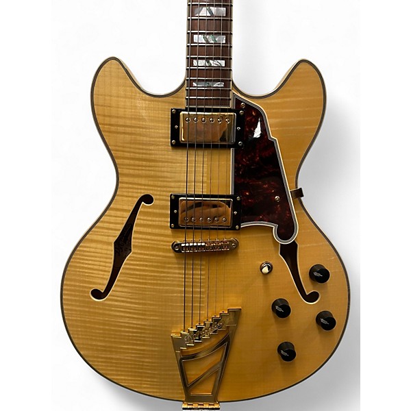 Used D'Angelico Excel DCTP Natural Hollow Body Electric Guitar