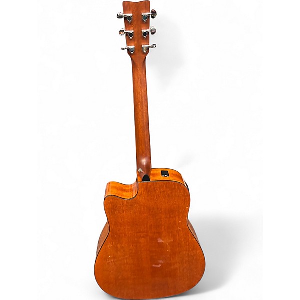 Used Yamaha FGX800C Natural Acoustic Electric Guitar