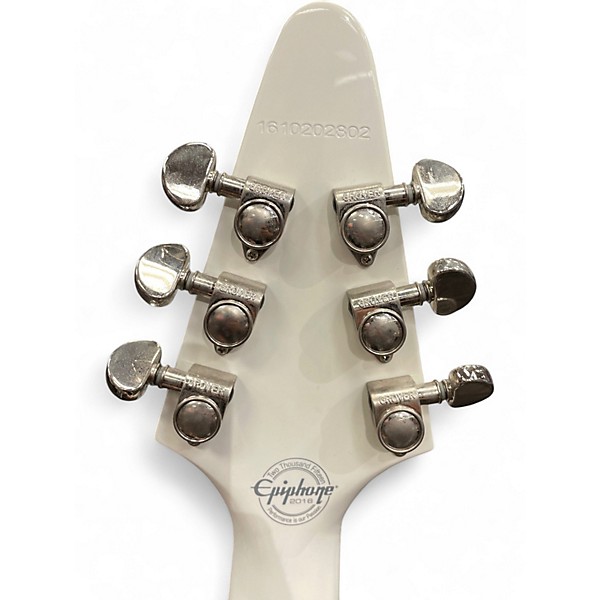 Used Epiphone Brendon Small Snowfalcon Flying V snowfalcon burst Solid Body Electric Guitar