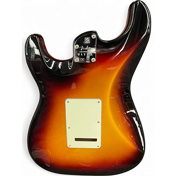 Used Fender American Ultra Stratocaster 3 Color Sunburst Solid Body Electric Guitar