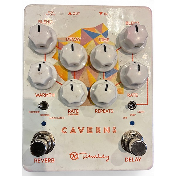 Used Keeley Caverns Effect Pedal
