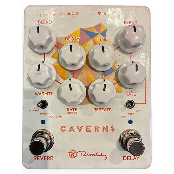 Used Keeley Caverns Effect Pedal