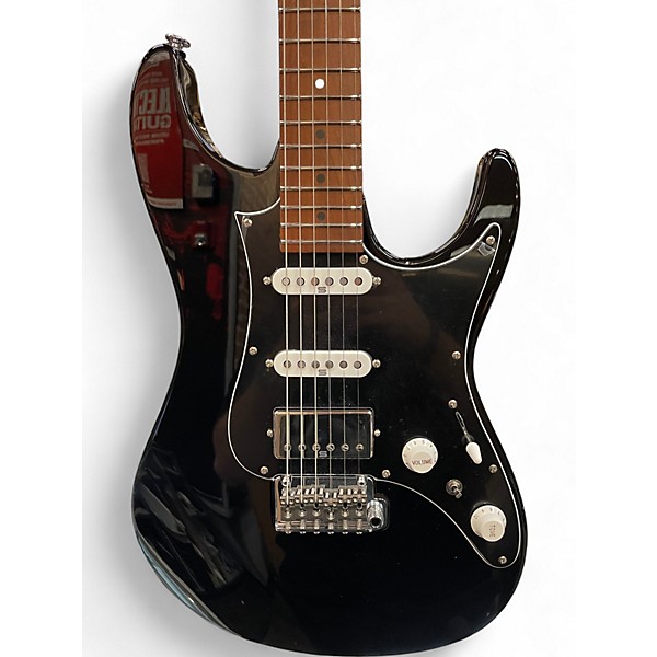 Used Ibanez AZ2204BBK Black Solid Body Electric Guitar