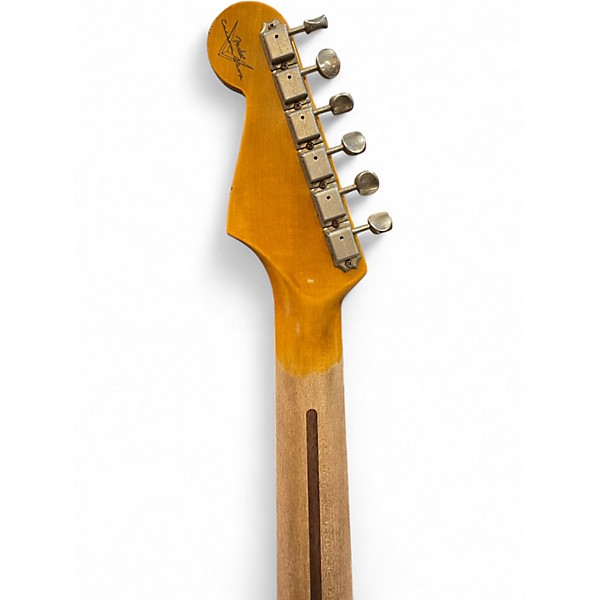 Used Fender Custom Shop 63' Journeyman Stratocaster 3 Tone Sunburst Solid Body Electric Guitar