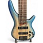 Used Ibanez SR606E Blue Electric Bass Guitar