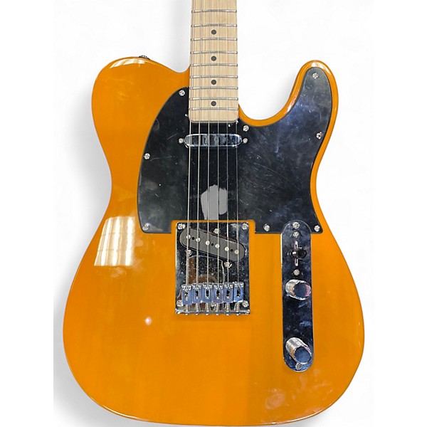 Used Squier Telecaster Butterscotch Solid Body Electric Guitar