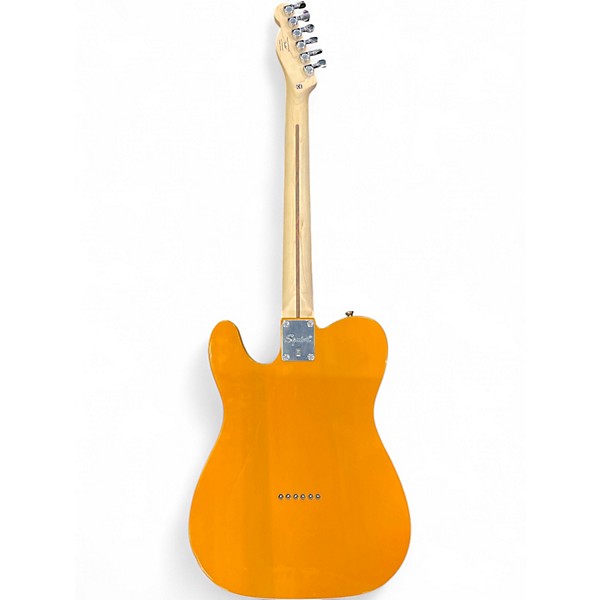 Used Squier Telecaster Butterscotch Solid Body Electric Guitar