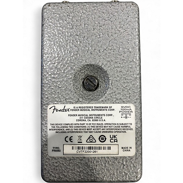 Used Fender HAMMERTONE CHORUS Effect Pedal