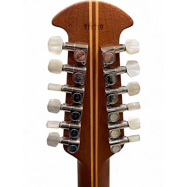 Used 1996 Ovation 1866 LEGEND Natural 12 String Acoustic Electric Guitar