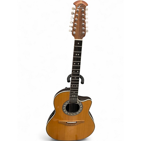 Used 1996 Ovation 1866 LEGEND Natural 12 String Acoustic Electric Guitar