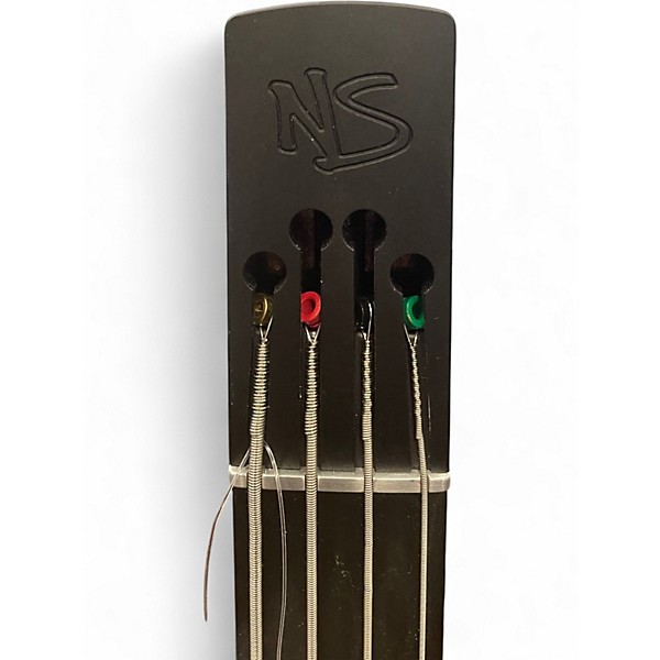 Used NS Design RADIUS WAV 4 Black Electric Bass Guitar