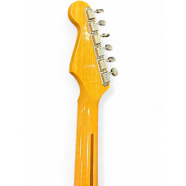Vintage 1983 Fender 1957 Reissue Stratocaster 2 Color Sunburst Solid Body Electric Guitar