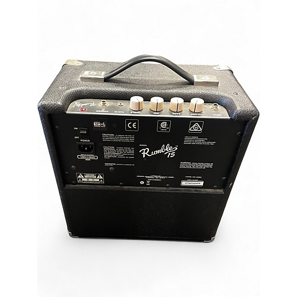 Used Fender Rumble 15 15W 1X8 Bass Combo Amp