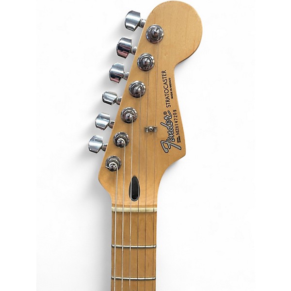 Used Fender Standard Stratocaster 3 Tone Sunburst Solid Body Electric Guitar